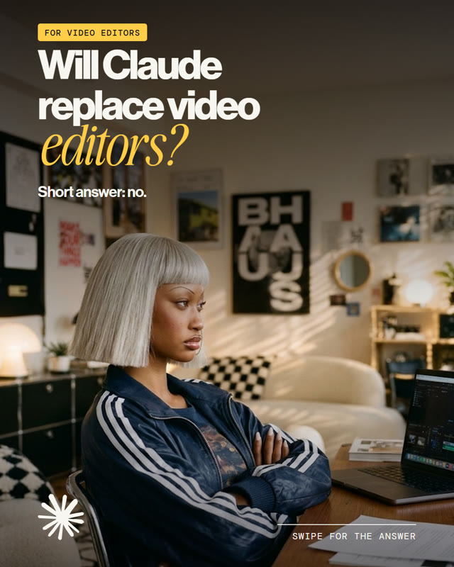 Carousel cover: Will Claude replace video editors